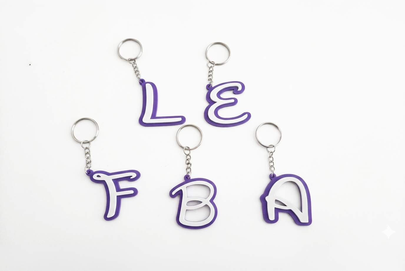 Llaveros de Iniciales Disney - Personalizados