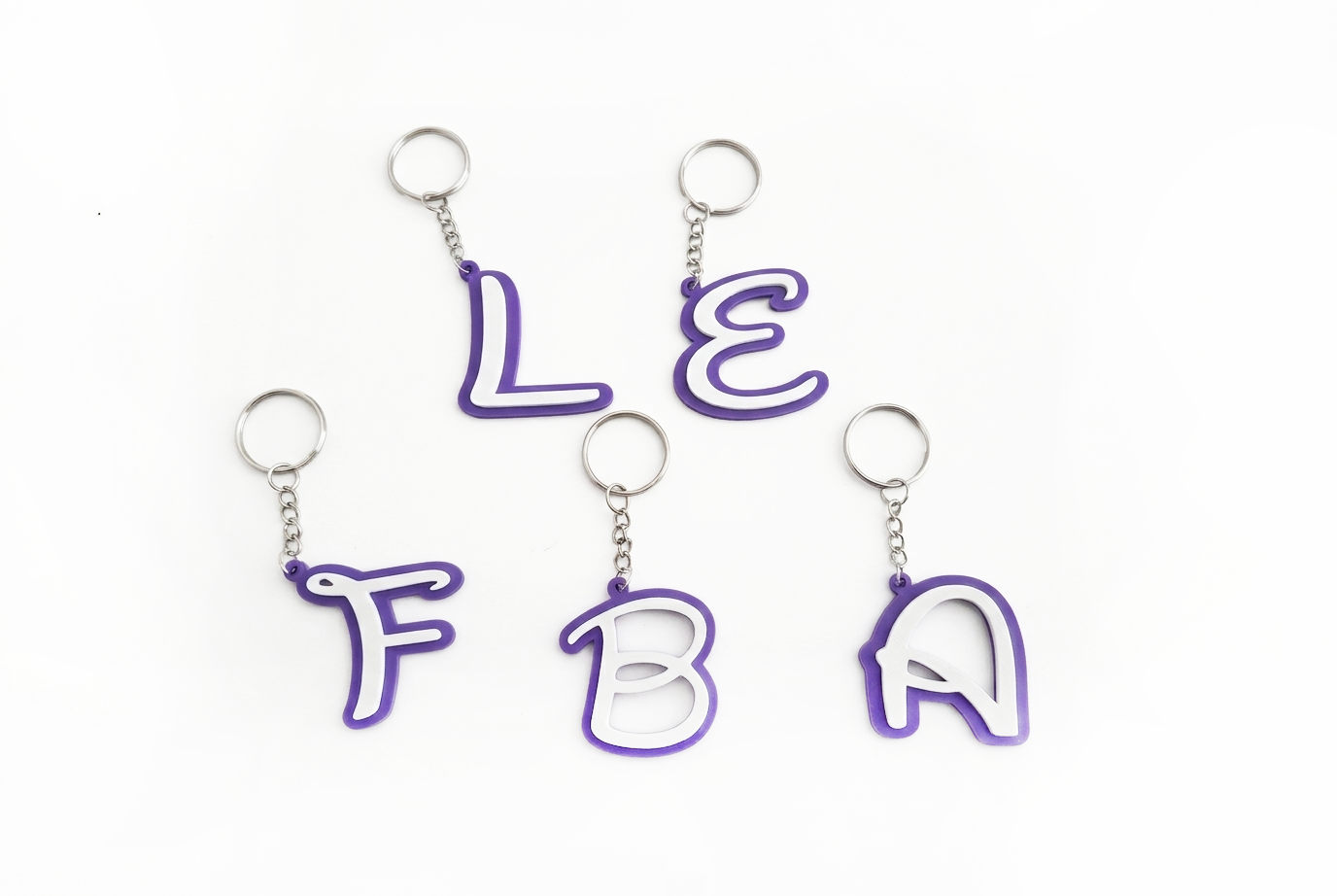 Llaveros de Iniciales Disney - Personalizados